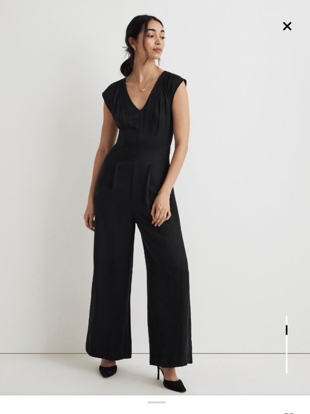 Madewell Seamed Wide-Leg Jumpsuit